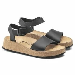 Top 10 🔥 Papillio Glenda Natural Leather Black 😍 -women-sandals sale 1020222 pair