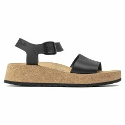 Top 10 🔥 Papillio Glenda Natural Leather Black 😍 -women-sandals sale 1020222 side