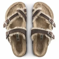 Wholesale 🔥 Birkenstock Mayari Shearling Oiled Leather Habana ❤️ 14 Wholesale 🔥 Birkenstock Mayari Shearling Oiled Leather Habana ❤️ -women-sandals sale 1020299 top