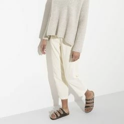 Flash Sale 🤩 Birkenstock Florida Fresh Shearling Oiled Leather Habana 🤩 -women-sandals sale 1020384 f look f