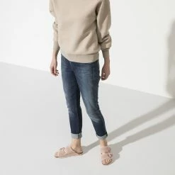 Hot Sale 🎉 Birkenstock Arizona Shearling Suede Leather Light Rose 🥰 -women-sandals sale 1020389 f look f