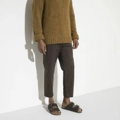 Wholesale 🎁 Birkenstock Arizona Shearling Suede Leather Mocha 👍 -women-sandals sale 1020528 f look m