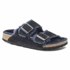 Top 10 ✔️ Birkenstock Arizona Shearling Suede Leather Midnight 😉
