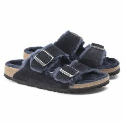 Top 10 ✔️ Birkenstock Arizona Shearling Suede Leather Midnight 😉 15 Top 10 ✔️ Birkenstock Arizona Shearling Suede Leather Midnight 😉 -women-sandals sale 1020583 pair