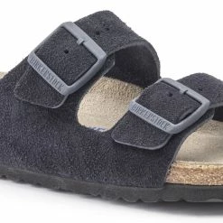 Flash Sale 😀 Birkenstock Arizona Suede Leather Midnight ❤️ 17 Flash Sale 😀 Birkenstock Arizona Suede Leather Midnight ❤️ -women-sandals sale 1020716 detail 1