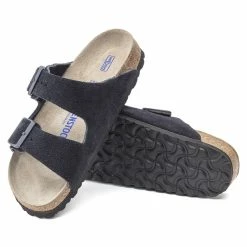 Flash Sale 😀 Birkenstock Arizona Suede Leather Midnight ❤️ 13 Flash Sale 😀 Birkenstock Arizona Suede Leather Midnight ❤️ -women-sandals sale 1020716 sole