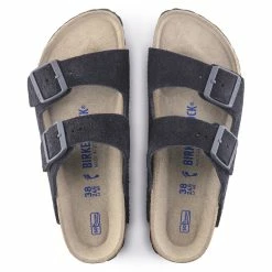 Flash Sale 😀 Birkenstock Arizona Suede Leather Midnight ❤️ 14 Flash Sale 😀 Birkenstock Arizona Suede Leather Midnight ❤️ -women-sandals sale 1020716 top