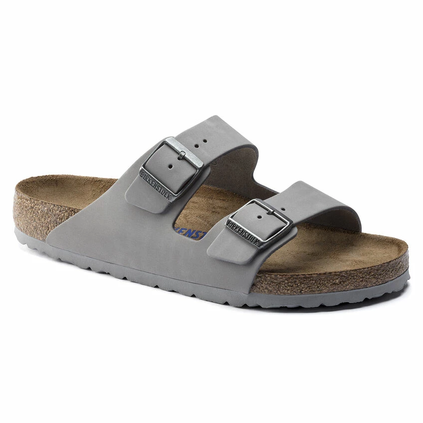 Wholesale 🥰 Birkenstock Arizona Nubuck Leather Dove Gray ⭐ 3 Wholesale 🥰 Birkenstock Arizona Nubuck Leather Dove Gray ⭐ - Image 3