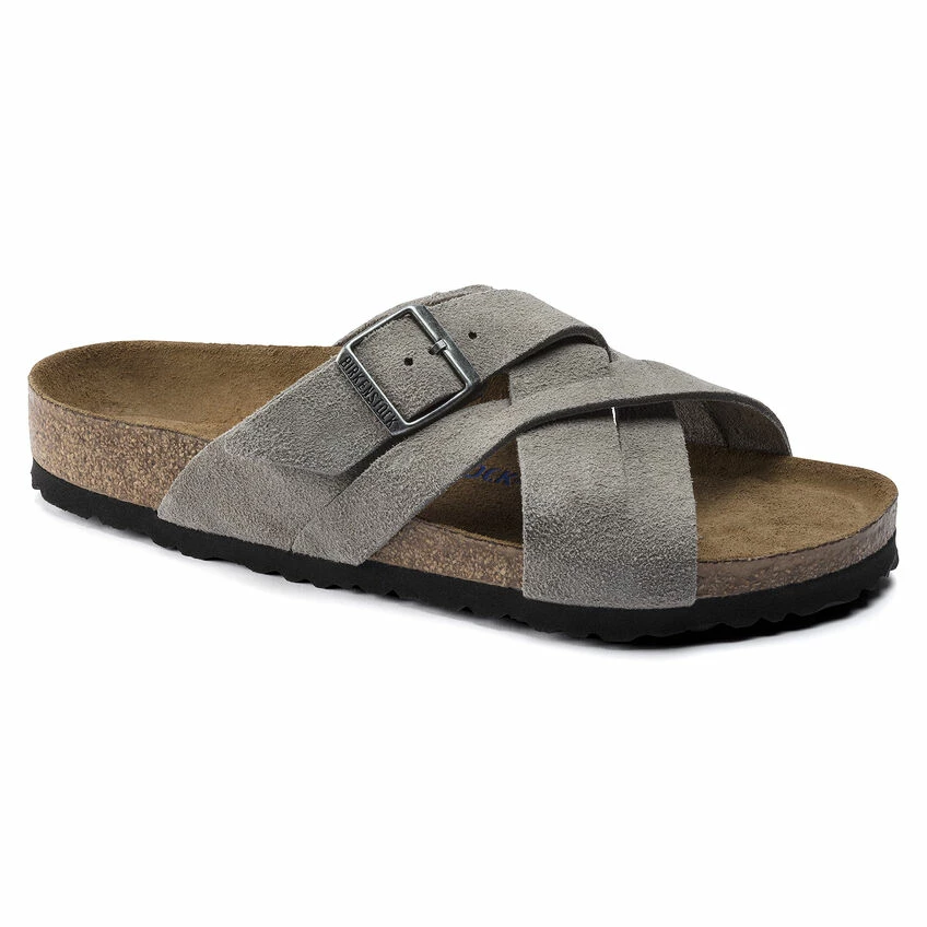 Cheapest ✔️ Birkenstock Lugano Suede Leather Stone Coin ❤️ 2 Cheapest ✔️ Birkenstock Lugano Suede Leather Stone Coin ❤️ - Image 2