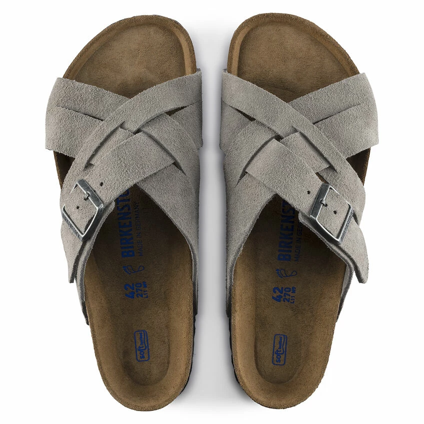 Cheapest ✔️ Birkenstock Lugano Suede Leather Stone Coin ❤️ 5 Cheapest ✔️ Birkenstock Lugano Suede Leather Stone Coin ❤️ - Image 5