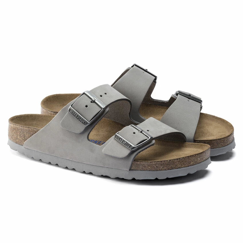 Wholesale 🥰 Birkenstock Arizona Nubuck Leather Dove Gray ⭐ 13 Wholesale 🥰 Birkenstock Arizona Nubuck Leather Dove Gray ⭐ - Image 13