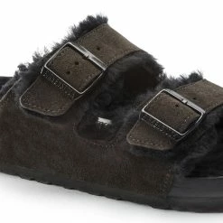 Best deal ๐ Birkenstock Arizona Shearling Suede Leather Mocha/Black ๐ฅฐ 13 Best deal ๐ Birkenstock Arizona Shearling Suede Leather Mocha/Black ๐ฅฐ -women-sandals sale 1021046 detail 1