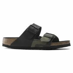 Best deal 👏 Birkenstock Arizona Split Birko-Flor Black/Desert Soil Camo Green Black/Desert Soil Camo Green 😀 15 Best deal 👏 Birkenstock Arizona Split Birko-Flor Black/Desert Soil Camo Green Black/Desert Soil Camo Green 😀 -women-sandals sale 1021131 side