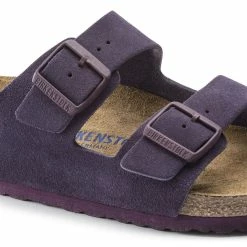 Flash Sale ❤️ Birkenstock Arizona Suede Leather Wine 😉 -women-sandals sale 1021195 detail 1
