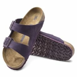 Flash Sale ❤️ Birkenstock Arizona Suede Leather Wine 😉 -women-sandals sale 1021195 sole
