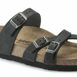 Discount ๐ Birkenstock Franca Oiled Leather Black ๐ 17 Discount ๐ Birkenstock Franca Oiled Leather Black ๐ -women-sandals sale 1021203 detail 1