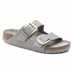 Cheap โจ Birkenstock Arizona Big Buckle Nubuck Leather Dove Gray โญ