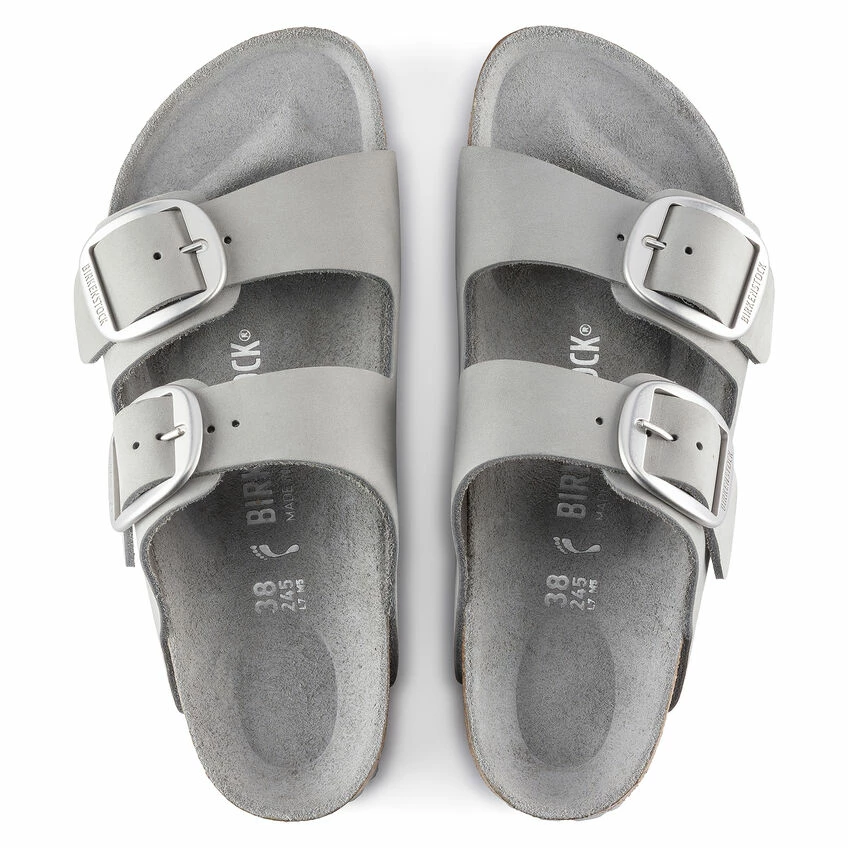 Cheap ✨ Birkenstock Arizona Big Buckle Nubuck Leather Dove Gray ⭐ 6 Cheap ✨ Birkenstock Arizona Big Buckle Nubuck Leather Dove Gray ⭐ - Image 6