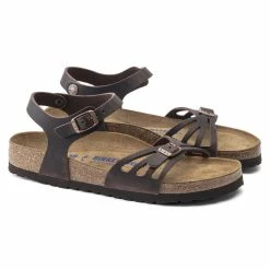Best deal 🛒 Birkenstock Bali Oiled Leather Habana ❤️ -women-sandals sale 1021332 pair