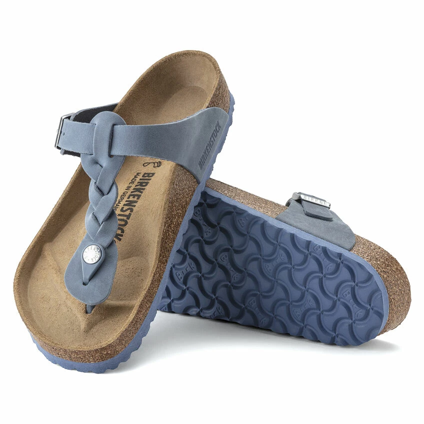 Wholesale π Birkenstock Gizeh Oiled Leather Dusty Blue π€© 5 Wholesale π Birkenstock Gizeh Oiled Leather Dusty Blue π€© - Image 5