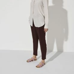 New 🔔 Birkenstock Franca Nubuck Leather Orchid ✔️ -women-sandals sale 1021436 f look f