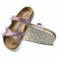 New 🔔 Birkenstock Franca Nubuck Leather Orchid ✔️ -women-sandals sale 1021436 sole