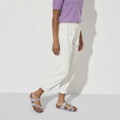 Best Pirce 🔔 Birkenstock Mayari Birko-Flor Patent Purple Fog Purple Fog 🎉 -women-sandals sale 1021441 f look f