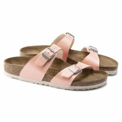 Buy ⌛ Birkenstock Sydney Birko-Flor Graceful Coral ❤️ -women-sandals sale 1021465 pair
