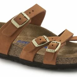 Flash Sale 🌟 Birkenstock Franca Nubuck Leather Pecan 🤩 -women-sandals sale 1021490 detail 1