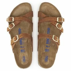 Flash Sale 🌟 Birkenstock Franca Nubuck Leather Pecan 🤩 -women-sandals sale 1021490 top