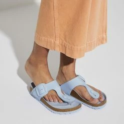Best deal π Birkenstock Gizeh Natural Leather Patent High Shine Dusty Blue π 19 Best deal π Birkenstock Gizeh Natural Leather Patent High Shine Dusty Blue π -women-sandals sale 1021651 detail 8