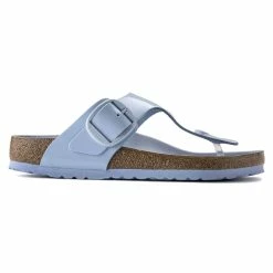 Best deal π Birkenstock Gizeh Natural Leather Patent High Shine Dusty Blue π 17 Best deal π Birkenstock Gizeh Natural Leather Patent High Shine Dusty Blue π -women-sandals sale 1021651 side