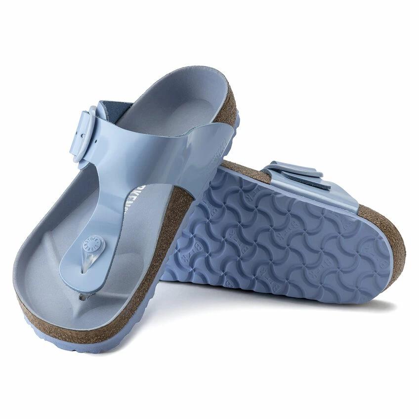 Best deal π Birkenstock Gizeh Natural Leather Patent High Shine Dusty Blue π 5 Best deal π Birkenstock Gizeh Natural Leather Patent High Shine Dusty Blue π - Image 5