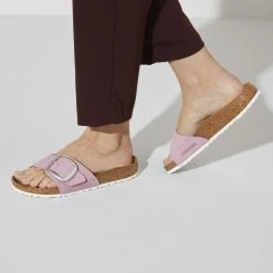 Budget 😀 Birkenstock Madrid Nubuck Leather Orchid 🧨 -women-sandals sale 1022055 f closeup f