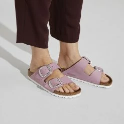 Top 10 ⌛ Birkenstock Arizona Big Buckle Nubuck Leather Orchid ⭐ 12 Top 10 ⌛ Birkenstock Arizona Big Buckle Nubuck Leather Orchid ⭐ -women-sandals sale 1022161 f closeup f