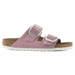 Top 10 ⌛ Birkenstock Arizona Big Buckle Nubuck Leather Orchid ⭐ 16 Top 10 ⌛ Birkenstock Arizona Big Buckle Nubuck Leather Orchid ⭐ -women-sandals sale 1022161 side