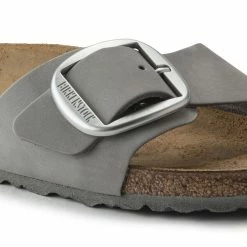 Top 10 ❤️ Birkenstock Madrid Nubuck Leather Dove Gray Dove Gray 🌟 -women-sandals sale 1022176 detail 1