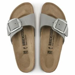 Top 10 ❤️ Birkenstock Madrid Nubuck Leather Dove Gray Dove Gray 🌟 -women-sandals sale 1022176 top