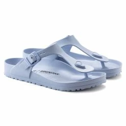 Best Pirce ⭐ Birkenstock Gizeh Essentials EVA Dusty Blue 🎁 -women-sandals sale 1022408 pair