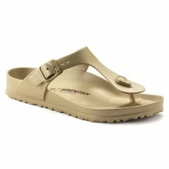 Best deal 😀 Birkenstock Gizeh Essentials EVA Glamour Gold 🌟