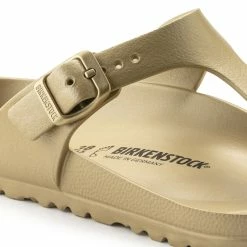 Best deal 😀 Birkenstock Gizeh Essentials EVA Glamour Gold 🌟 -women-sandals sale 1022423 detail 1