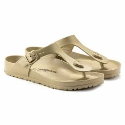 Best deal 😀 Birkenstock Gizeh Essentials EVA Glamour Gold 🌟 -women-sandals sale 1022423 pair