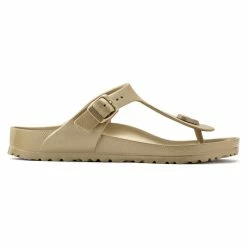 Best deal 😀 Birkenstock Gizeh Essentials EVA Glamour Gold 🌟 -women-sandals sale 1022423 side
