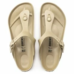 Best deal 😀 Birkenstock Gizeh Essentials EVA Glamour Gold 🌟 -women-sandals sale 1022423 top