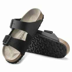 Hot Sale 💯 Birkenstock Arizona Natural Leather/Suede Black 😀 -women-sandals sale 1022437 sole