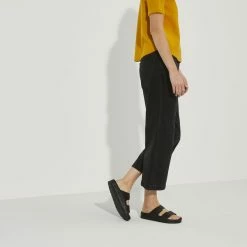 Hot Sale ✨ Birkenstock Arizona Natural Leather Black 🤩 -women-sandals sale 1022438 f look f