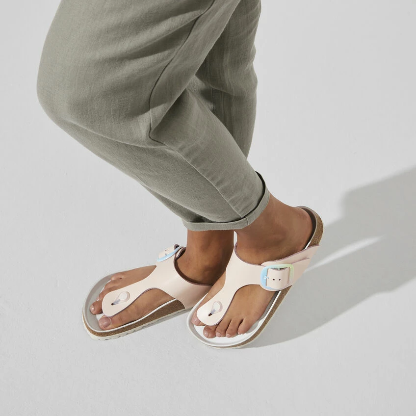 Outlet ✨ Birkenstock Gizeh Big Buckle Natural Leather Light Rose 🎁 4 Outlet ✨ Birkenstock Gizeh Big Buckle Natural Leather Light Rose 🎁 - Image 4