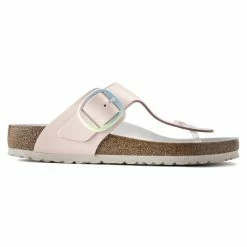 Outlet ✨ Birkenstock Gizeh Big Buckle Natural Leather Light Rose 🎁 17 Outlet ✨ Birkenstock Gizeh Big Buckle Natural Leather Light Rose 🎁 -women-sandals sale 1022469 side