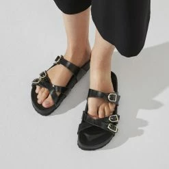 Best Sale ๐ Birkenstock Franca Natural Leather High Shine Black ๐ 19 Best Sale ๐ Birkenstock Franca Natural Leather High Shine Black ๐ -women-sandals sale 1022534 detail 8