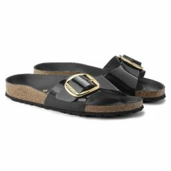 Budget ๐ฅฐ Birkenstock Madrid Natural Leather Patent High Shine Black ๐ฏ 16 Budget ๐ฅฐ Birkenstock Madrid Natural Leather Patent High Shine Black ๐ฏ -women-sandals sale 1022650 pair
